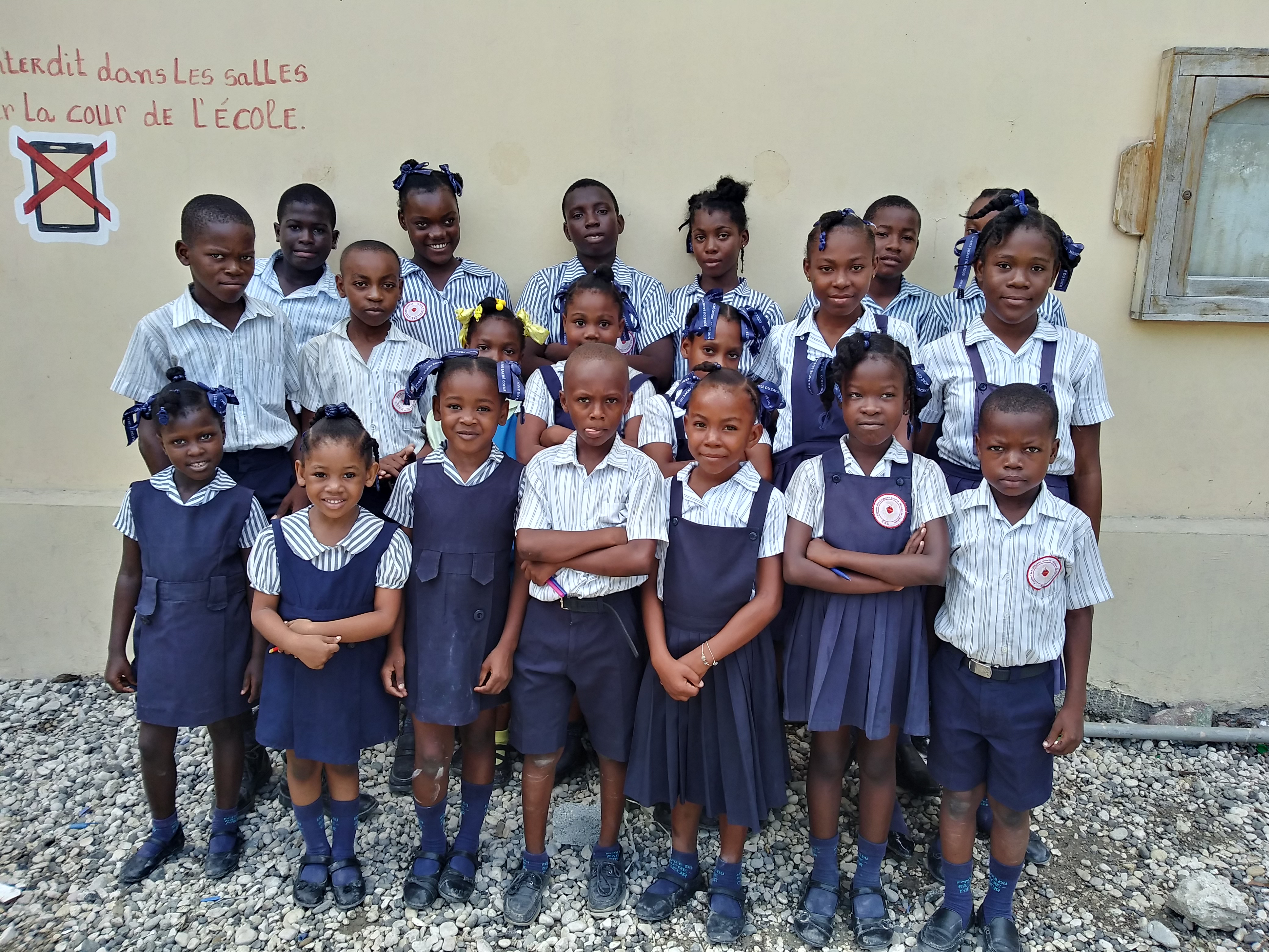 Students at Croix Des Bouquets